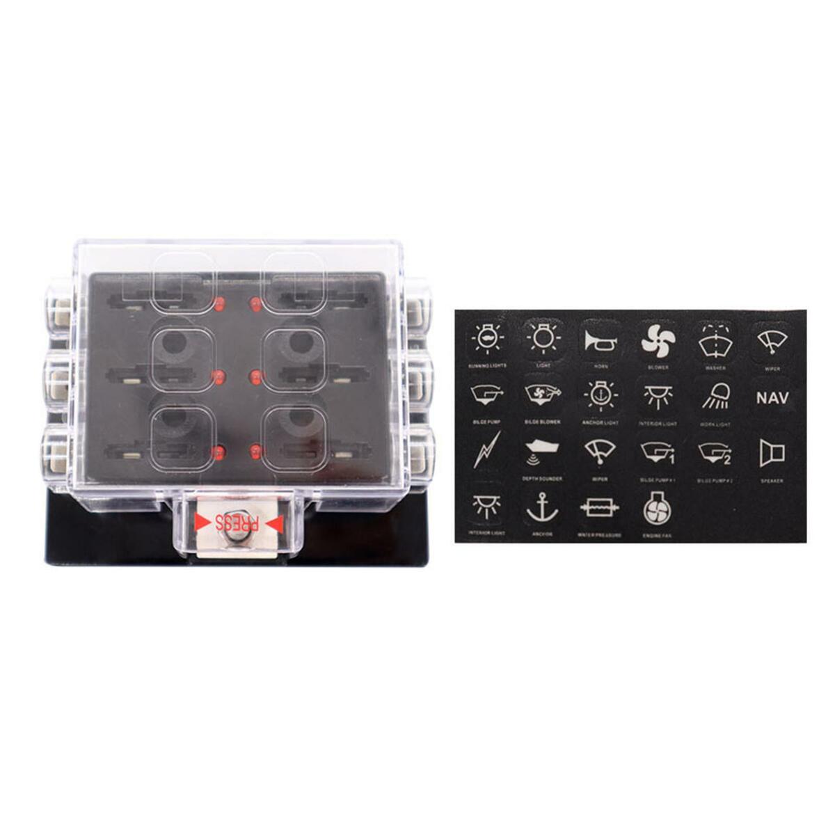 Automotive Fuse Holder Fit for Environmentally Friendly Cars Modified Cars