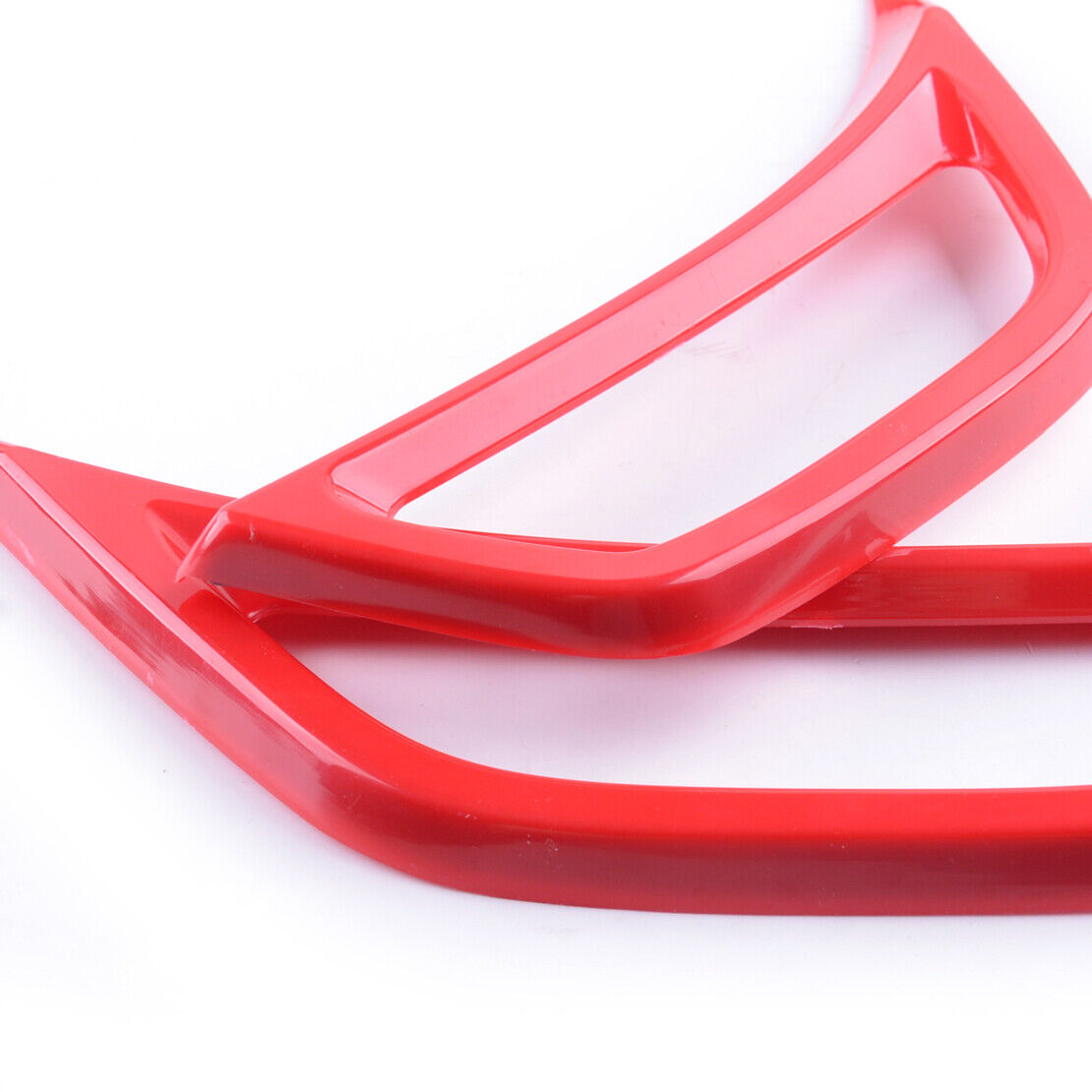 1pair Car Leaf Plate Air Inlet Trim Cover Left & Right Fit for Jeep Gladiator JT