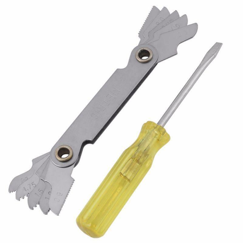 32pcs Metric Hand Adjustable Taps Dies Wrench Set Screw Thread Straight Taper