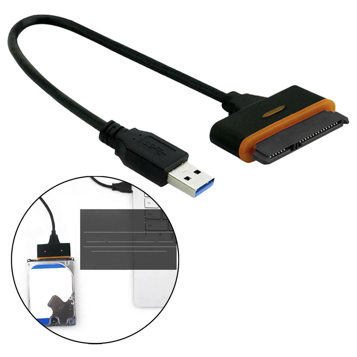 Portable SATA to USB 3.0 2.5" High Speed Disk Driver 6 Gbps for Notebook PC
