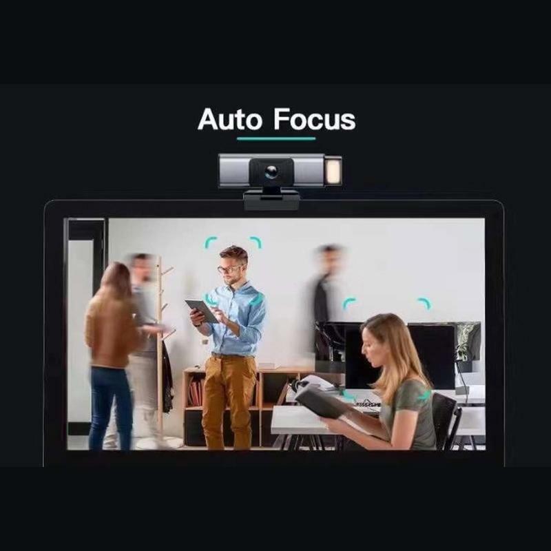 2K High Definition Web Camera Mic Webcam Cover Anti-peep for Video Conference