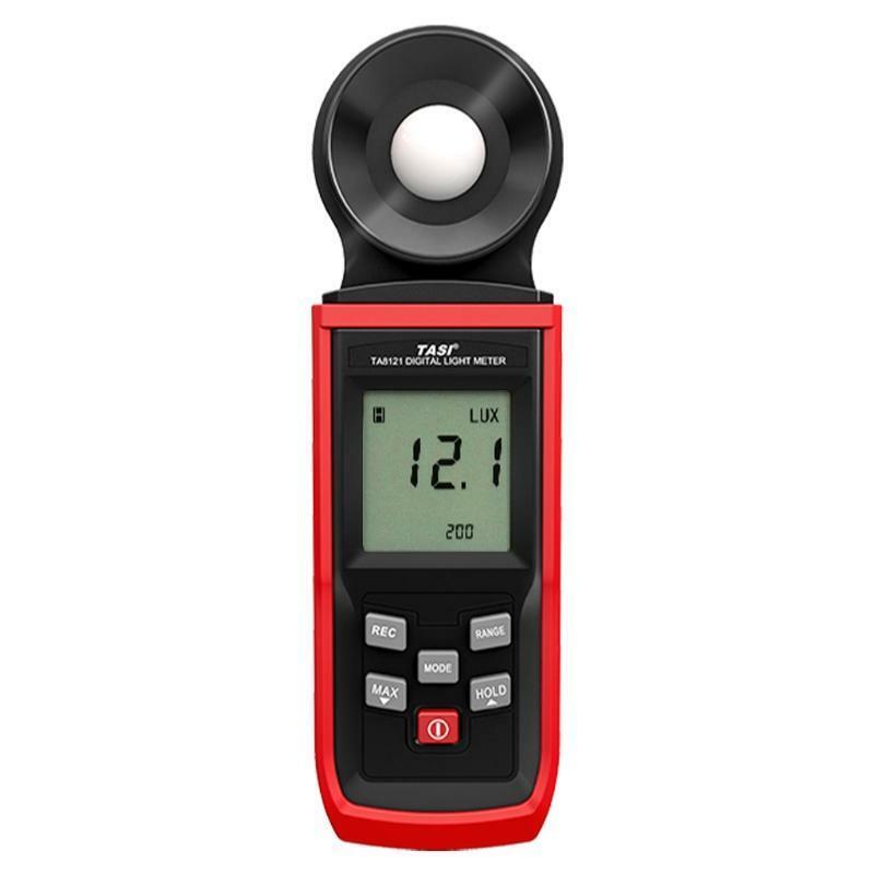 TA8123 200,000 Lux Light Meter Lux/FC Measure Tester Luxmeter 50 Group Data Hold