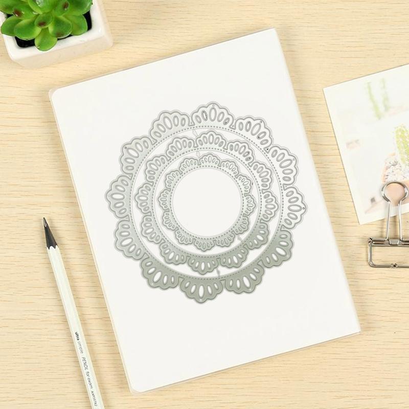 Circle Cutting Metal Round Dies Die Cuts Scrapbooking Stencil for Card Making