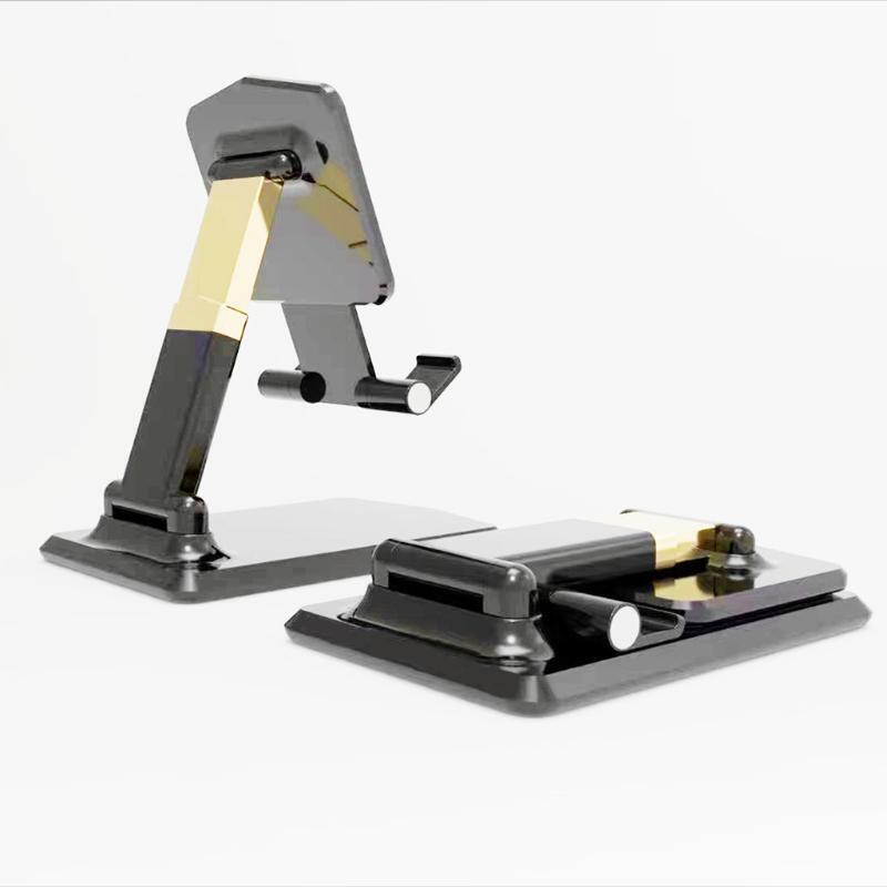 Foldable Tablet Smart Phone Desktop Stand Lazy Flat Metal Stand up to 12.9inch