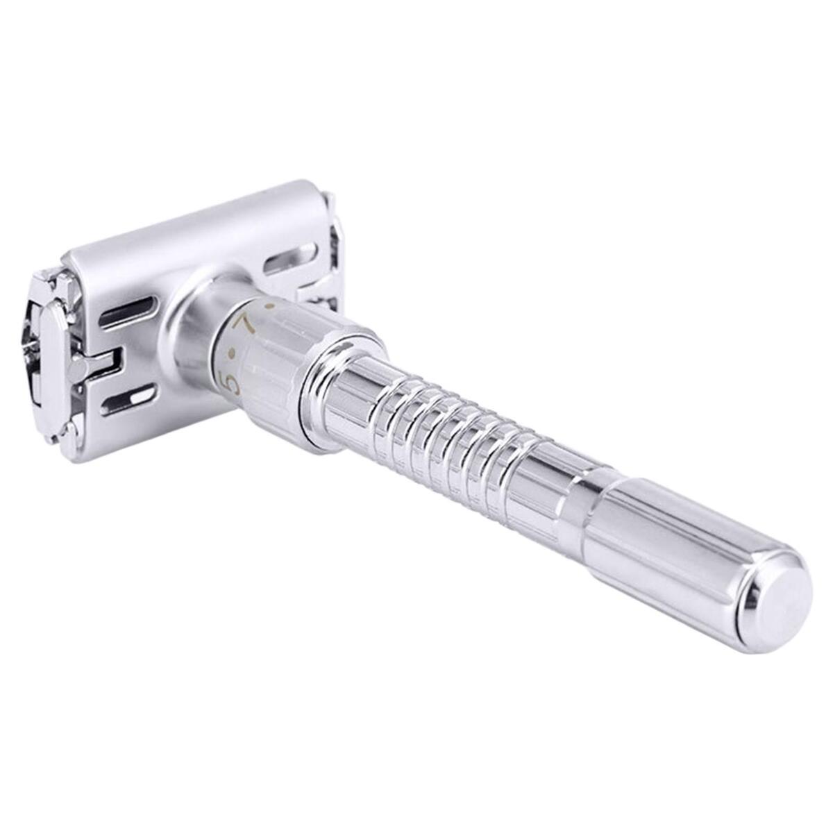 Manual Double Edge Safety Razor Eco Friendly Zinc Alloy for Everyday Use Men