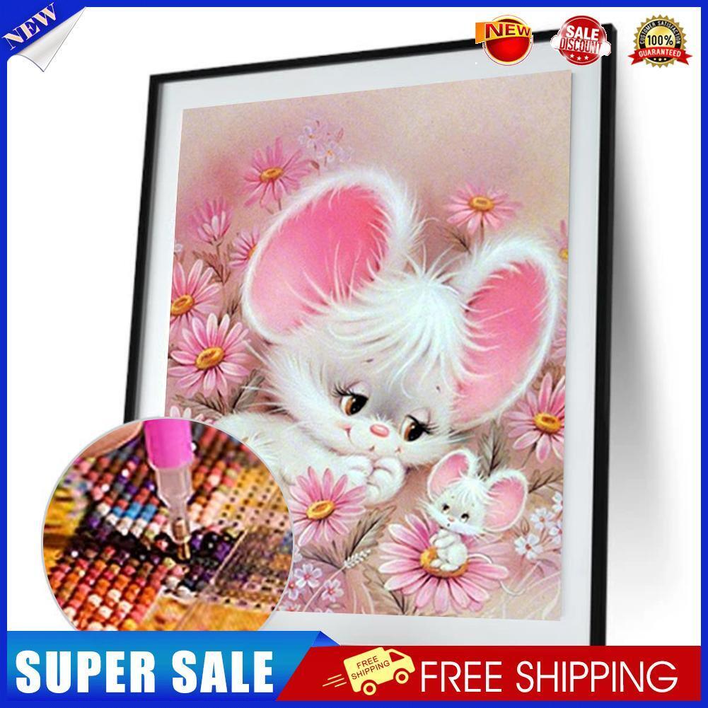 5D DIY Diamond Painting Flower Animal Embroidery Cross Crafts Stitch Home
