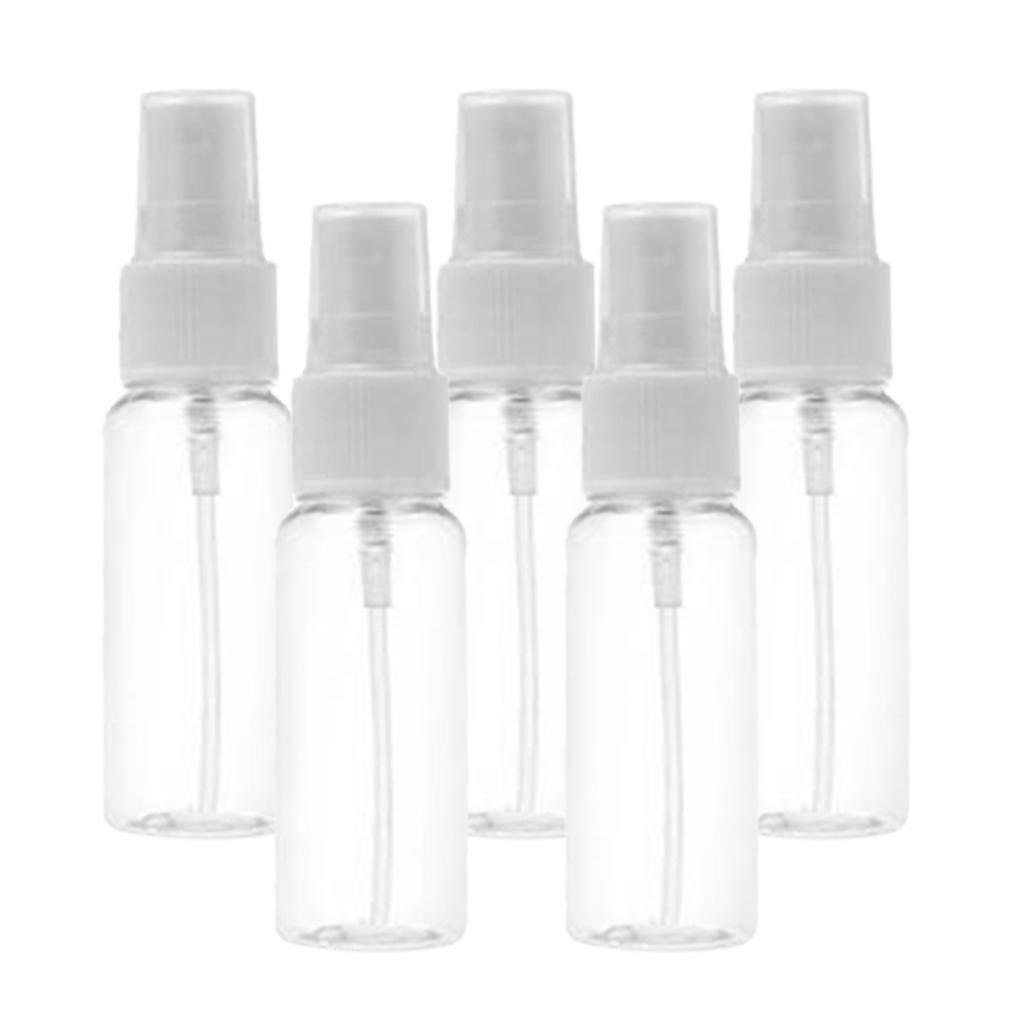50Pcs Clear 10ml Refillable  Mist Empty Makeup Cosmetic Bottles Travel