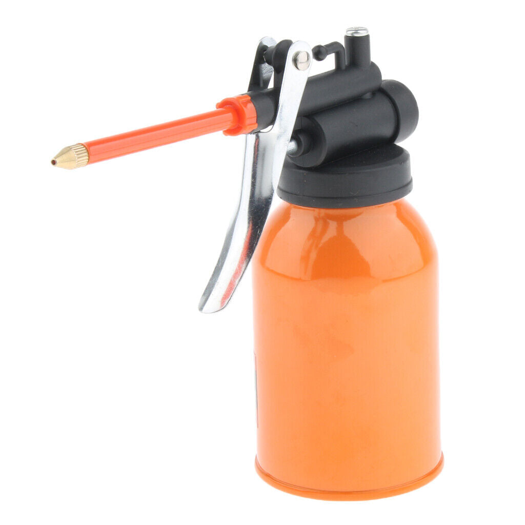 250ml Steel High Pressure  Pump Oiler Oil Pot Spray  Lubricants