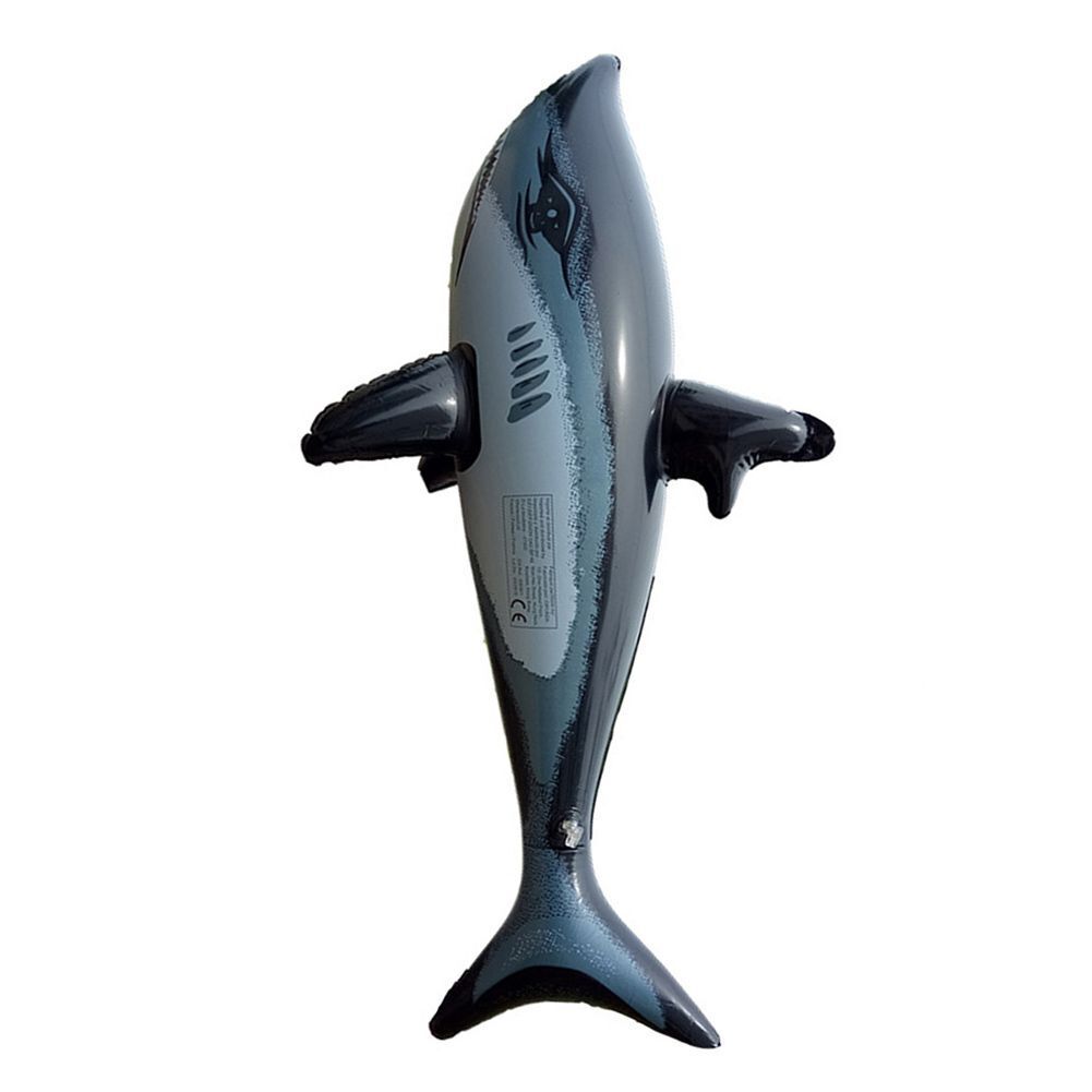 Gifts Inflatable Shark Floats Bath Seat Float Swim Trainer Kids Swimming Ring