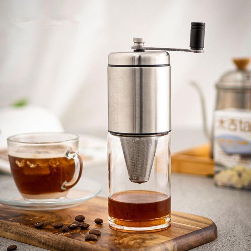 Stainless Steel Manual Coffee Grinders for Drip Coffee Espresso French Press