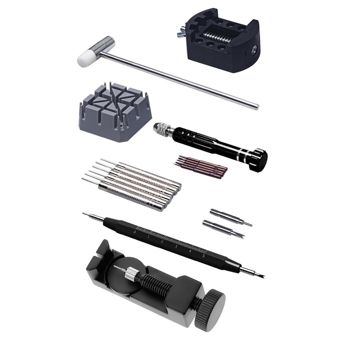 153x Watch Repair Kit Watch Band Removal Tool Portable Durable for Battery