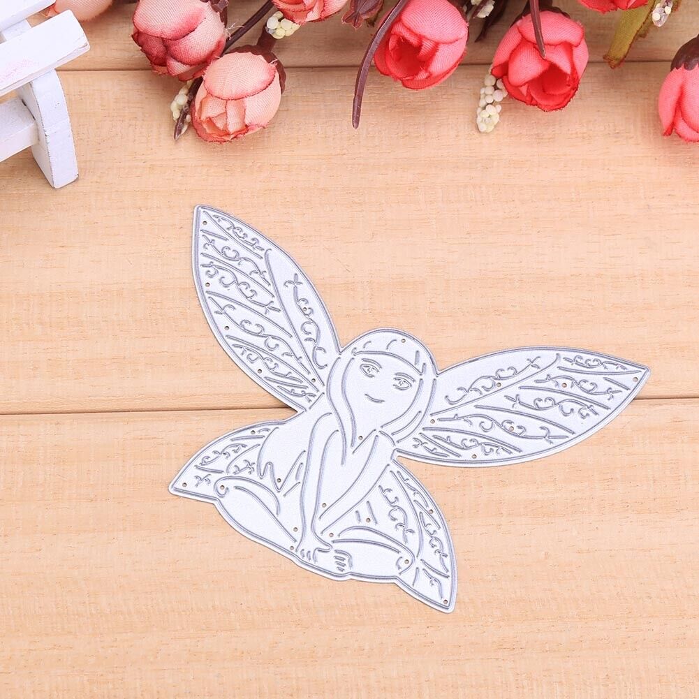 Angel Pattern Metal Cutting Die Embossing Stencil for Scrapbook Album Craft