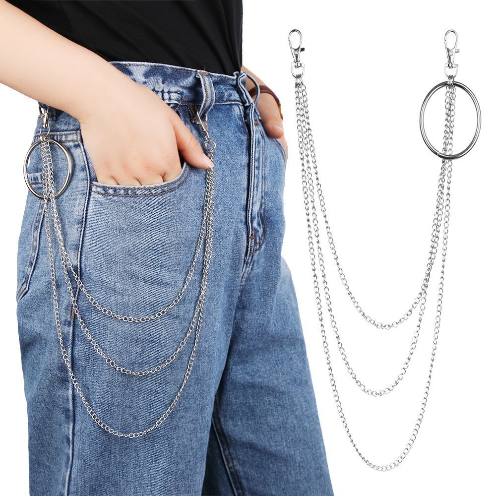 Trouser Decor Wallet Chain Jean Key Chains Pants KeyChains Hip Hop Jewelry