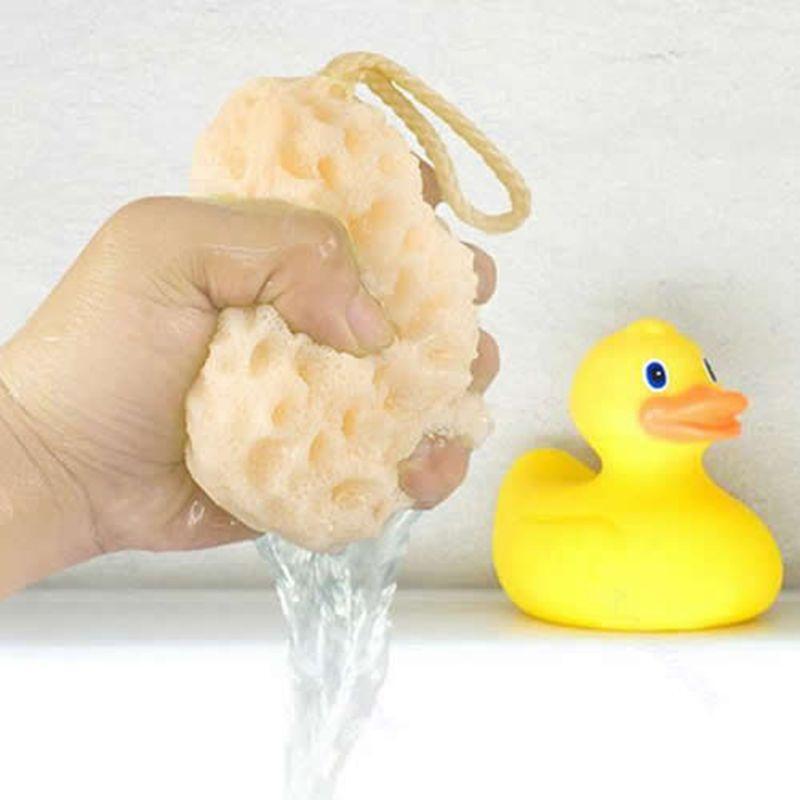 Random Colors Soft Bath Ball Bath Scrubber Shower Spa Sponge Body Cleaning Scrub