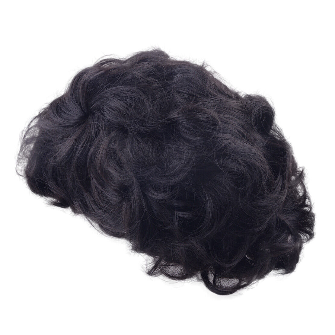 Black Women Short Wavy Full Wig Afro Wave Natural Kinky Curly Ladies Hair Wigs