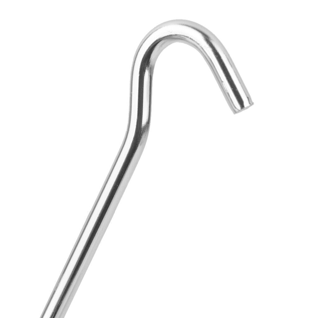 10Pcs Aluminium   Peg Nail Stake Hook Outdoor Camping Tarp