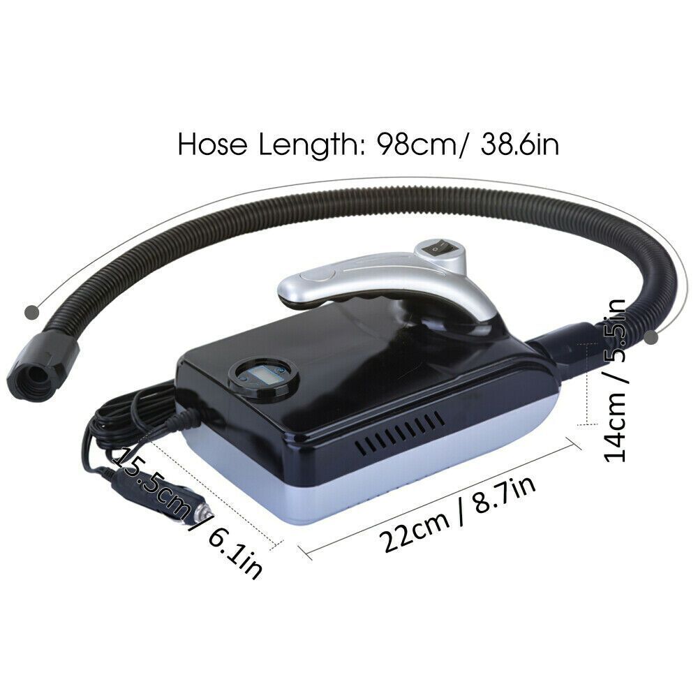 Electric High Pressure Pump Car Inflatable Pump Paddle Board Air Pump