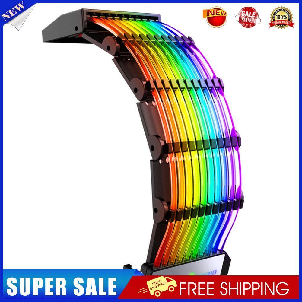 JONSBO DY-1 24 Pin ARGB Power Cable Rainbow Streamer 5V ARGB AURA Sync Cord