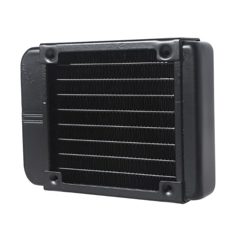 Pure Aluminum Radiator 8 Pipes Aluminum Heat Exchanger Liquid Cooling Heat Sink