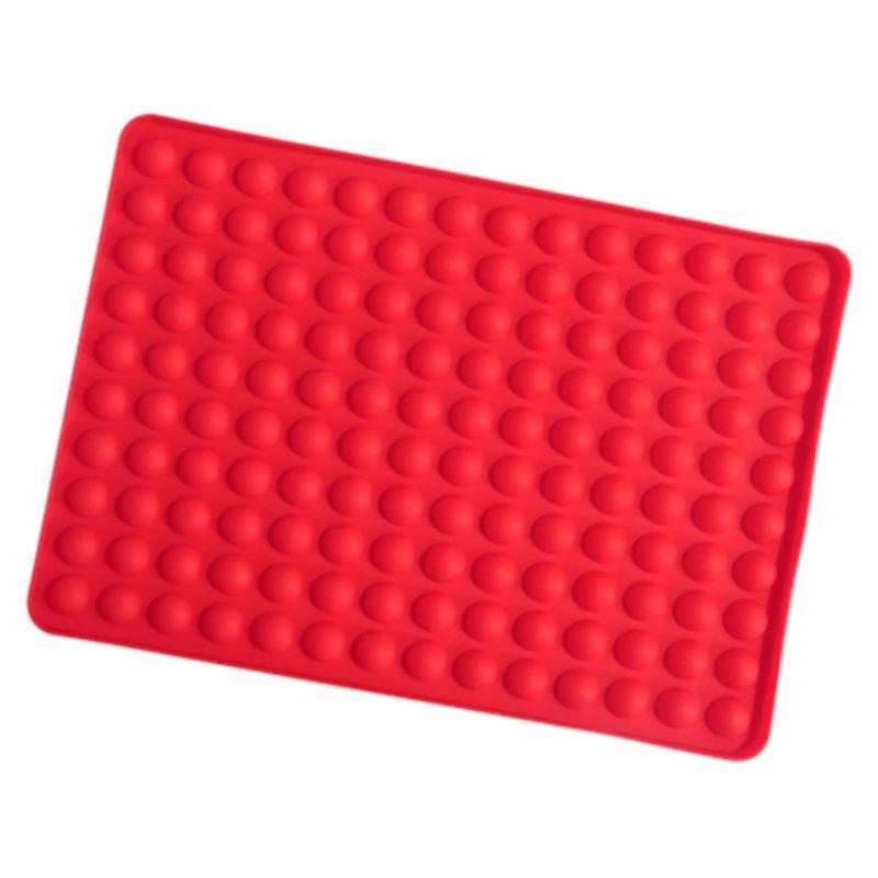 Hemispheres Shape Silicone Baking Mat for Making Dog Biscuits Easy to Use Clean