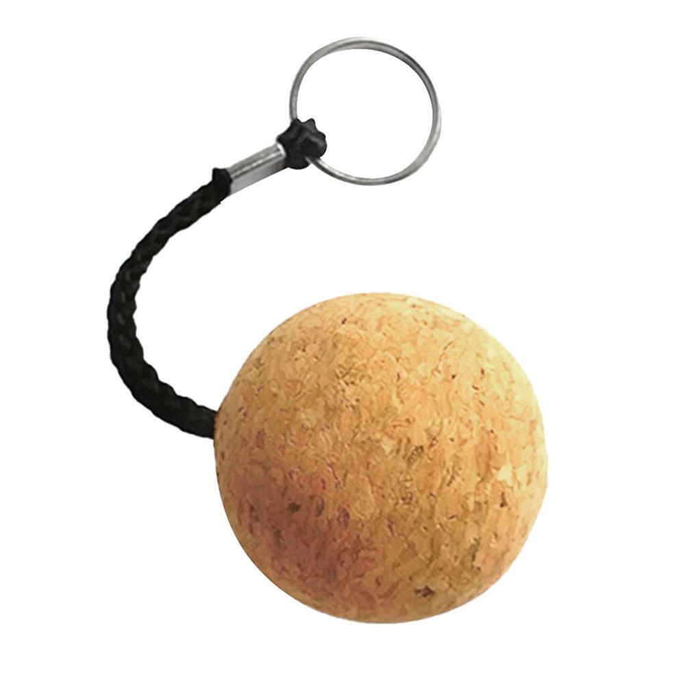 50mm Boat Floating Cork Keyring Water Buoyant Ball Floating Kayak Key Chain