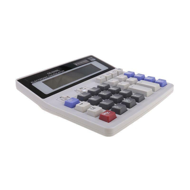 Standard Function Scientific Electronics Desktop Calculators, Dual Power, Big 12