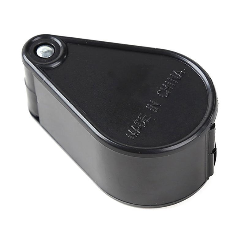 Folding Pocket Magnifying Glass with Double Lenses Mini Pocket Magnifier 10X