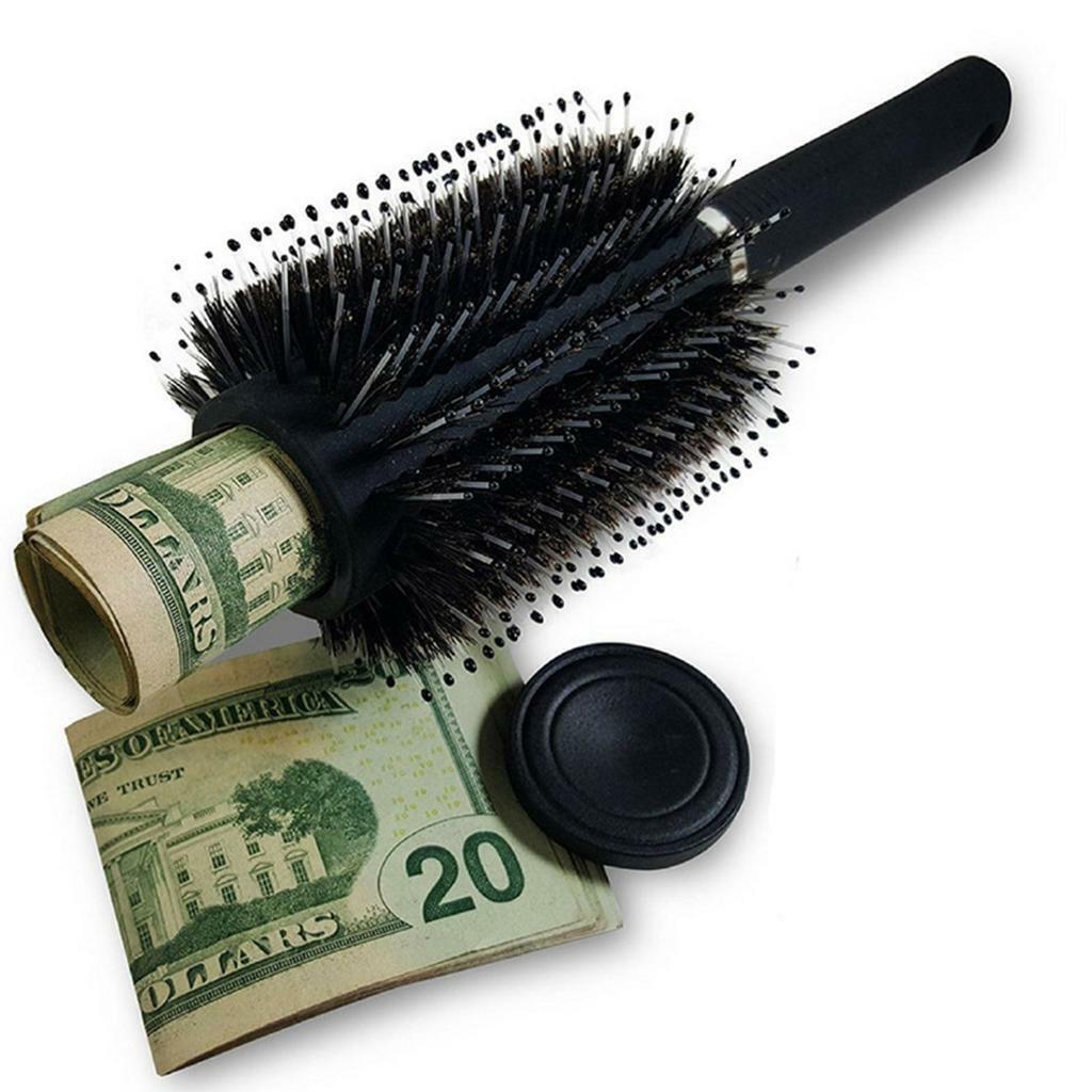 Safe Hidden Hair Comb Diversion Home Diamond Jewelry Pills Key  Box Travel