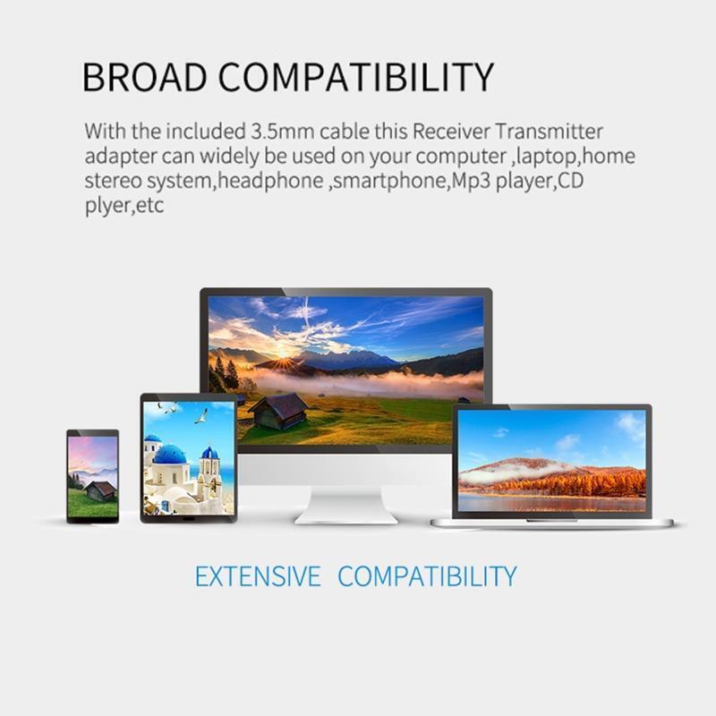 4 in1 USB Bluetooth-compatible Adapter Transmitter Receiver Wireless Transceiver