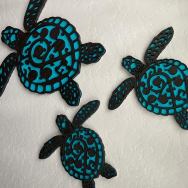Tortoise Metal Cutting Dies Stencil DIY Scrapbooking Album Paper Card Template