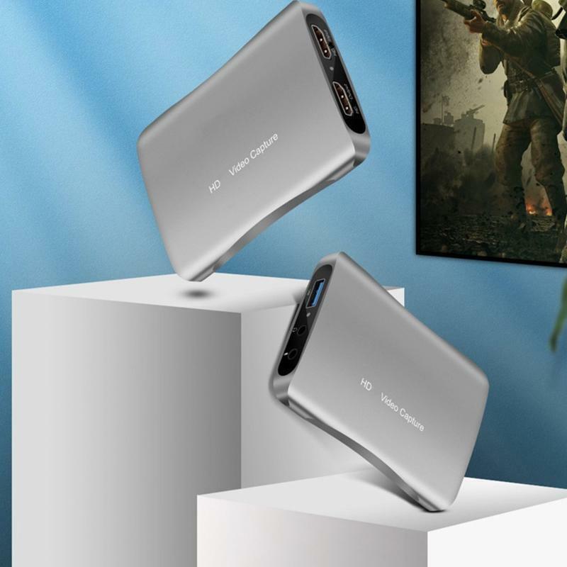 USB3.0 Video Capture Card 4K/1080P for DVD Camera Recorder Gaming Live Streaming
