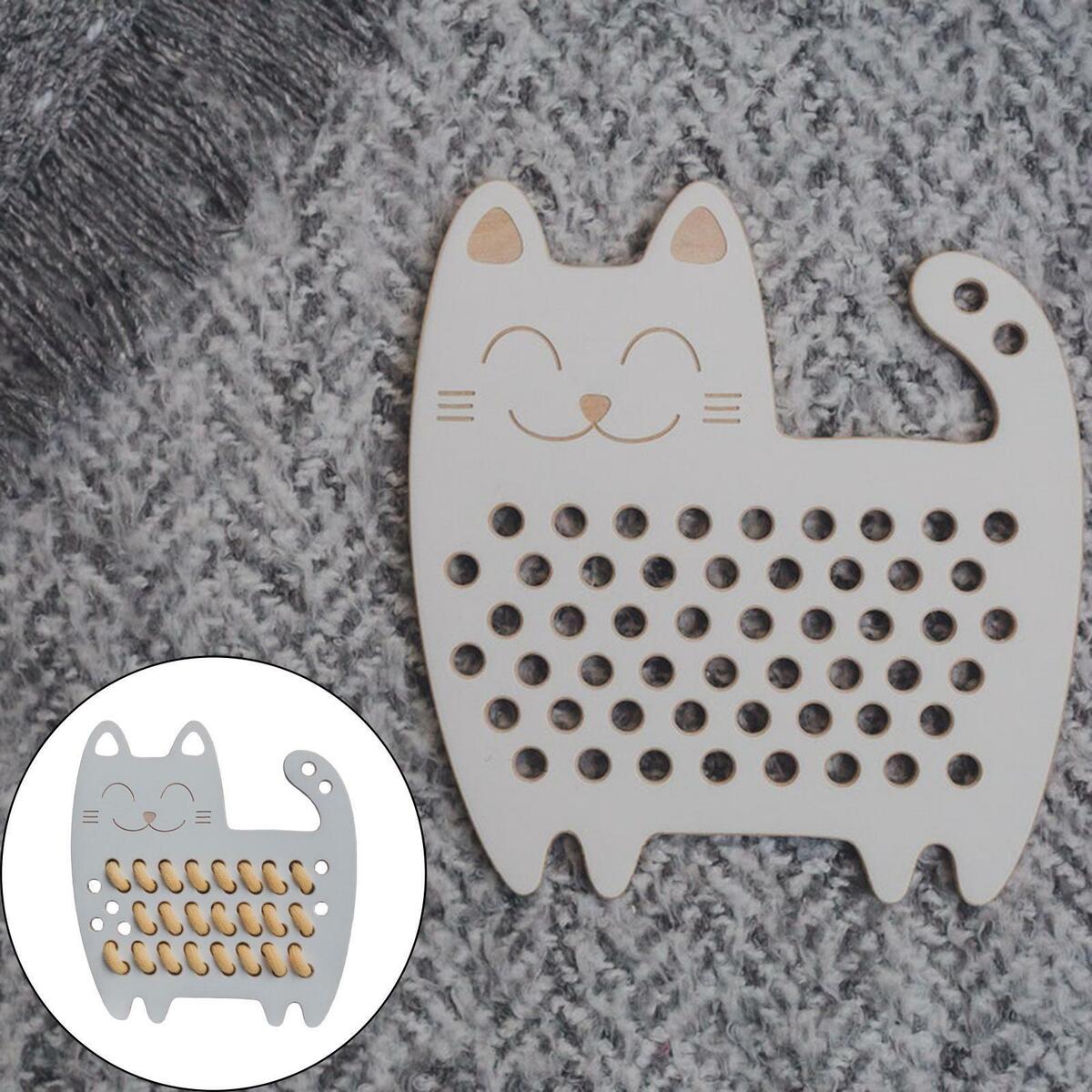 Wooden Threading Board Exercise Wooden  Wooden Sewing  for Preschool