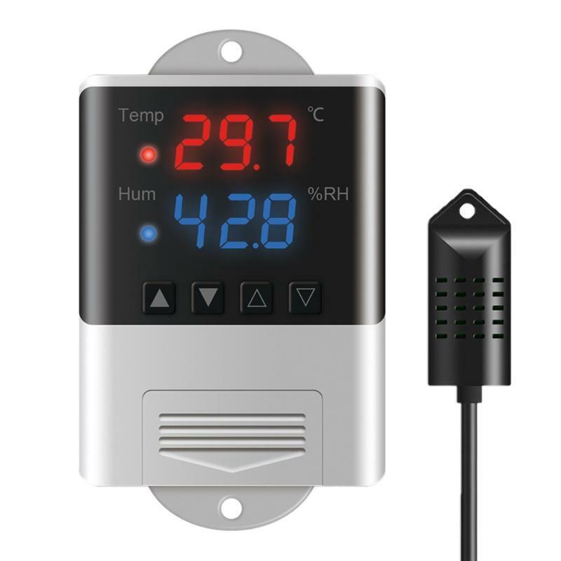 Thermostat Humidistat AC 110V 220V Temperature Humidity Controller for Incubator