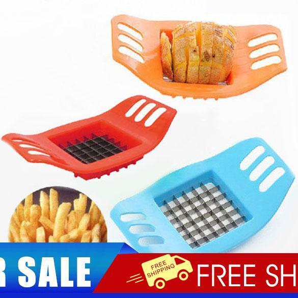 Brand New Stainless French Fry Cutter Potato Vegetable Slicer Chopper