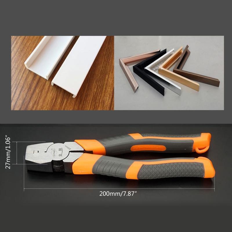 Chromean Alloy Steel Angle Clamping Slot Pliers  for Cutting  PVC PPR PE Tubes