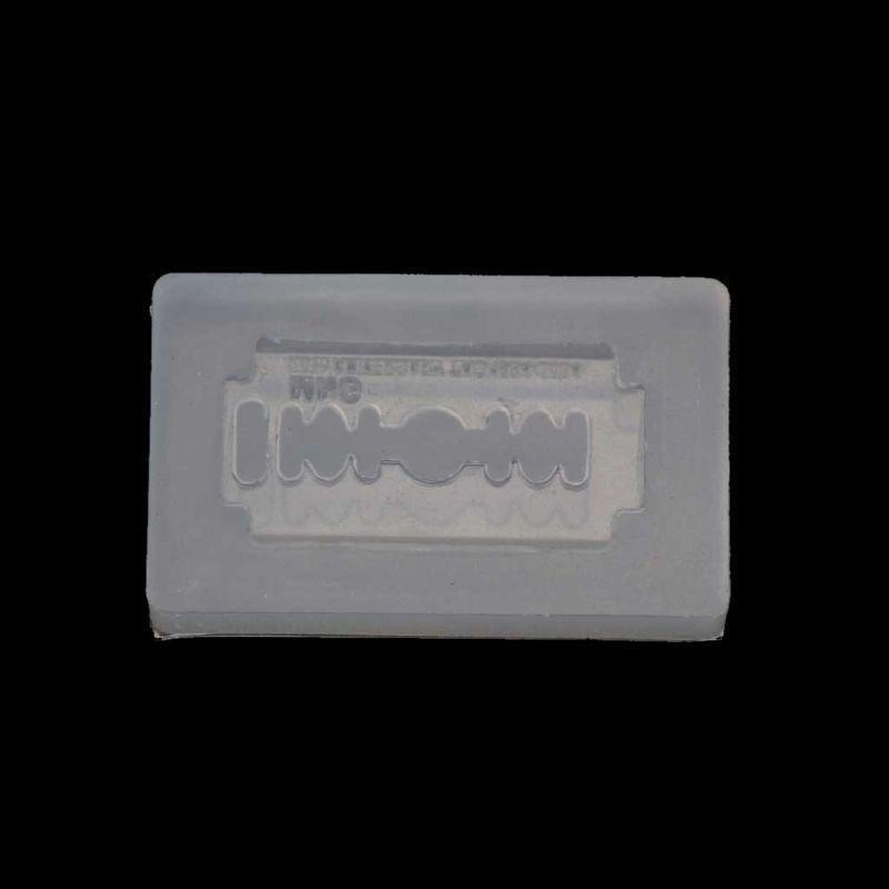 Razor Blade Shape Earrings Silicone Irregular Mold Beauty Mold for DIY Craft