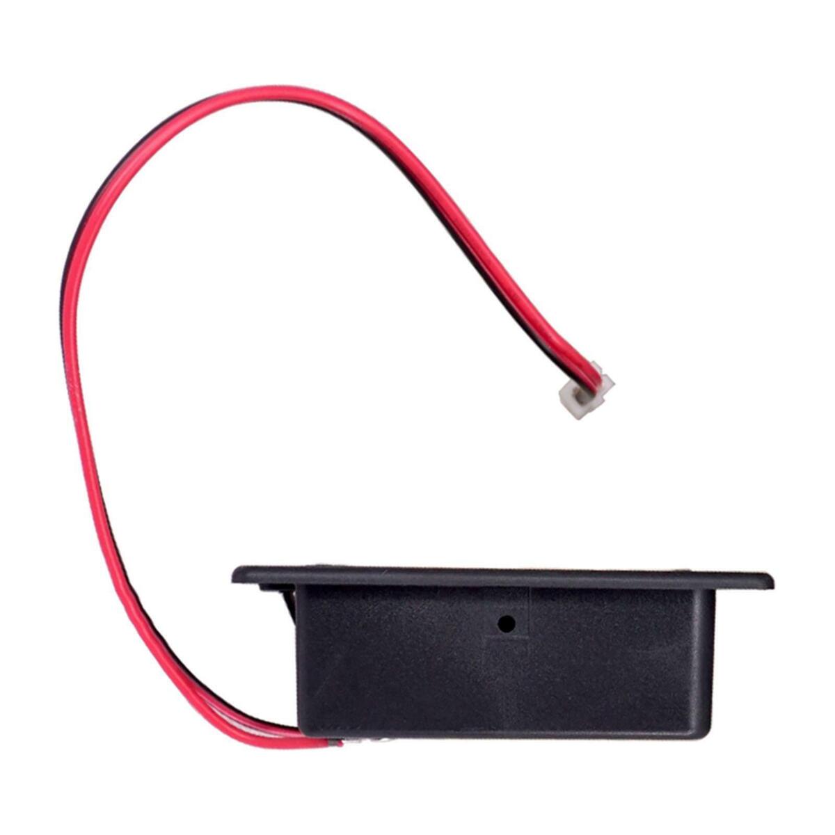 Abs 9v battery holder / case / case compartment protective case guitar & bass
