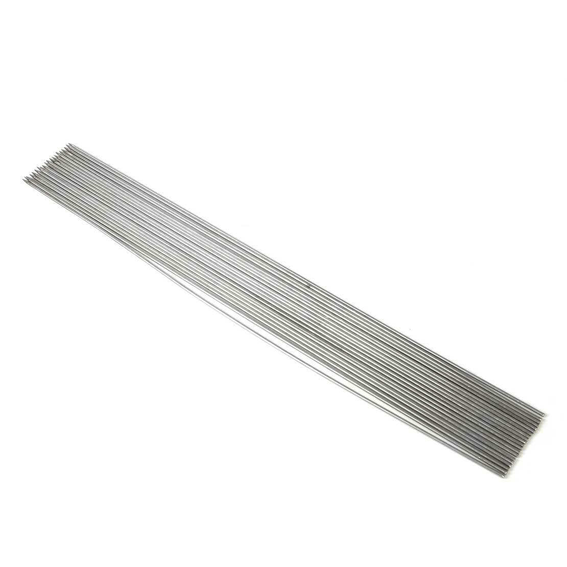 20x 35cm Stainless Steel Barbecue BBQ Skewers Kebab Kabob Stick Camping Tools Li