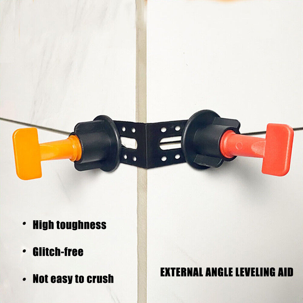 25pcs Male Angle Leveling 90 Degree Tools Tile Leveler Spacer Fixed Locator