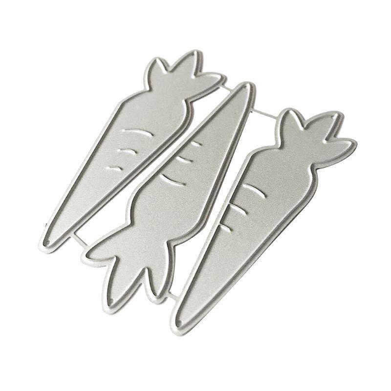 Carrots Metal Cutting Dies Stencil Scrapbooking DIY Album Stamp Paper Card Decor