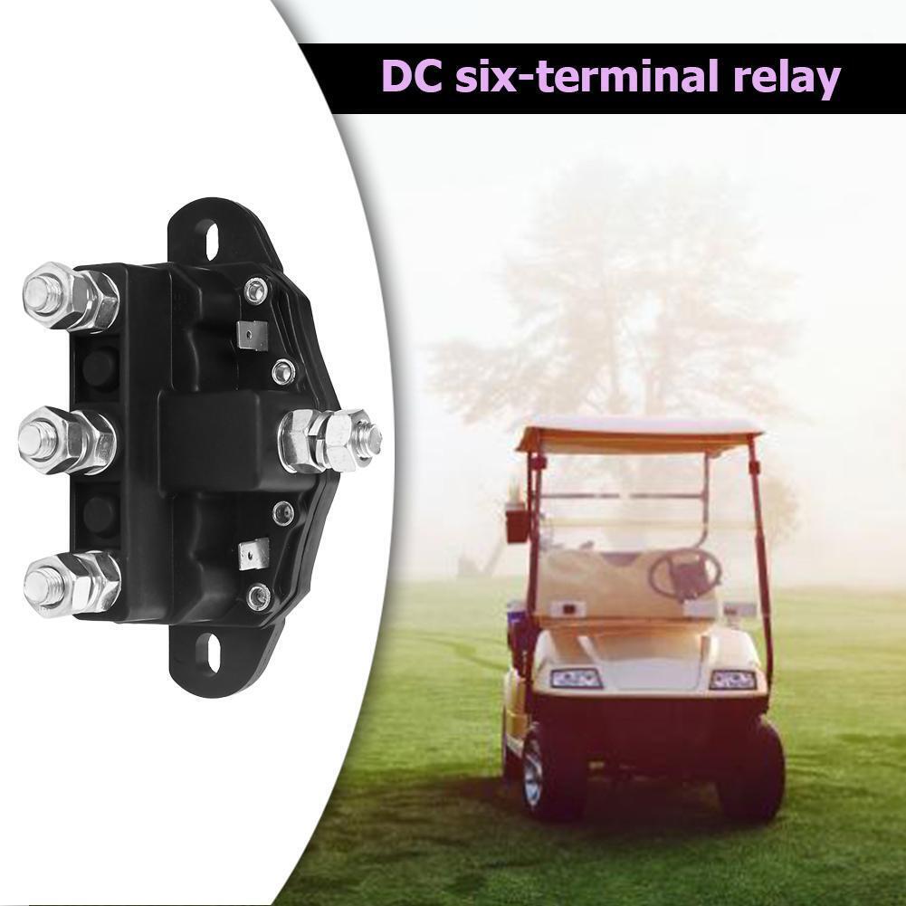 6 Post Relay Winch Motor Reversing Solenoid Switch for Construction Truck