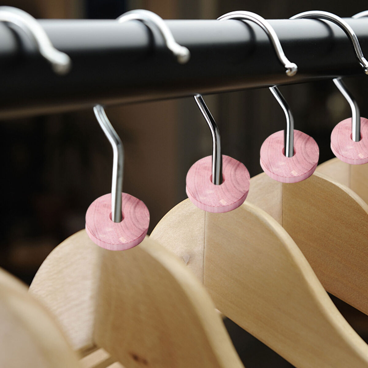 Cedar Blocks for Clothes Storage Cedar Rings Hangers for Closets & Drawers