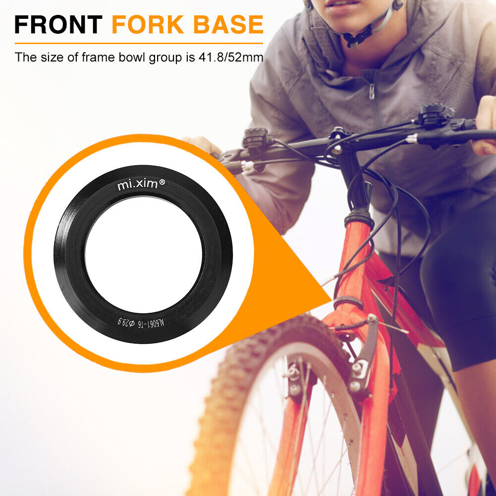 Bike Fork Washer 28.6mm Straight Tube Spacer MTB Bicycle Headset Base Crown