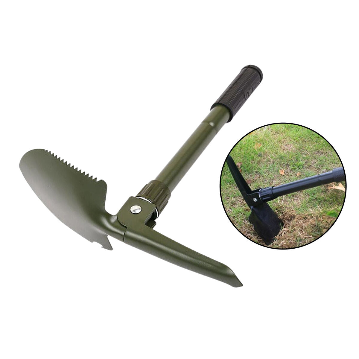 Protable Camping Shovel Foldable Outdoor Survival  Emergency Tools