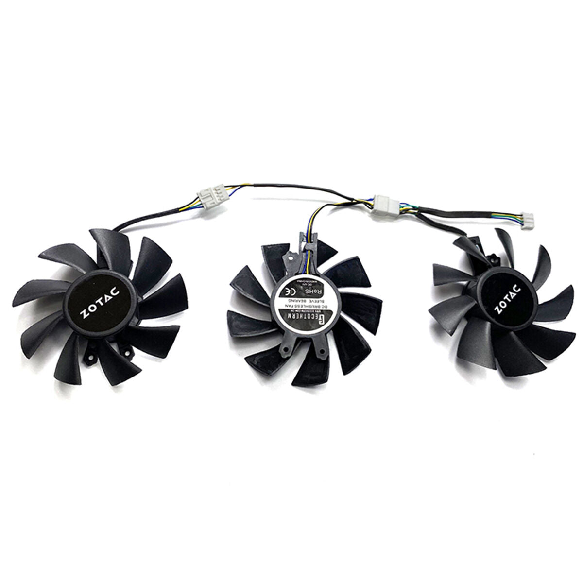 1Pair Of Cooling Fans for ZOTAC RTX3060 3060ti Thunderbolt GE PRO Graphics Card