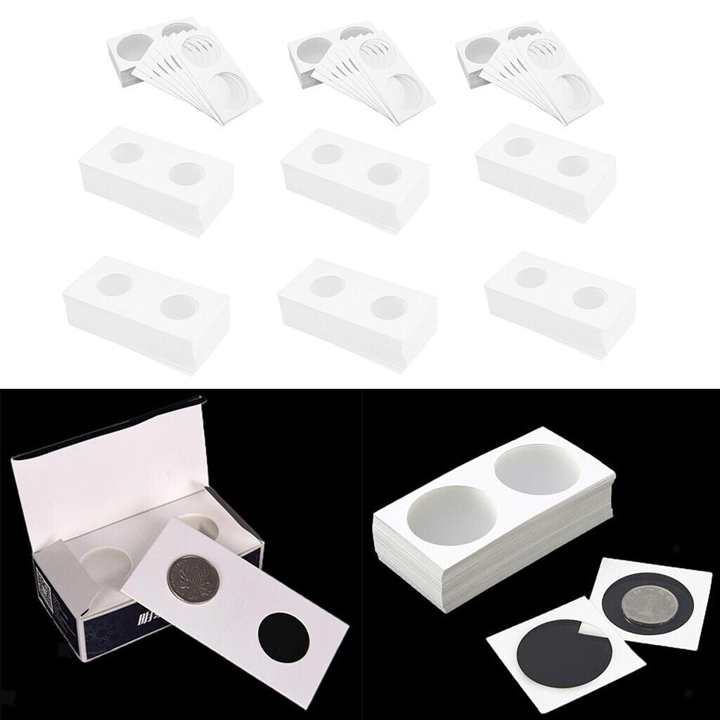 Set of 600 -    Collecting Holder Collection Supplies 12 Sizes