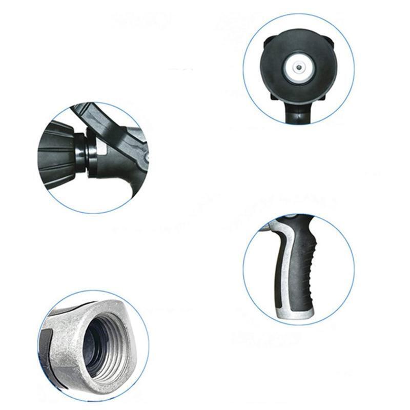 Heavy Metal Bell Mouth Garden Watering Sprayer Adjustable Water Pressure Nozzle