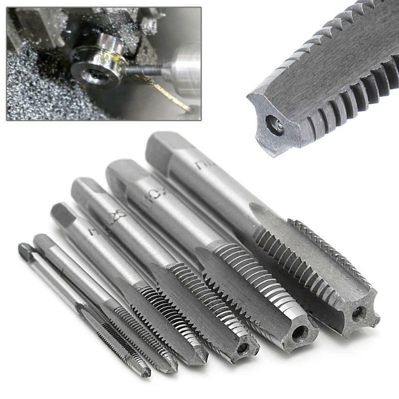 12 Pcs Hand Screw Thread Taps Wire Tapping Screwdriver Bit M3/M4/M6/M8/M10/M12