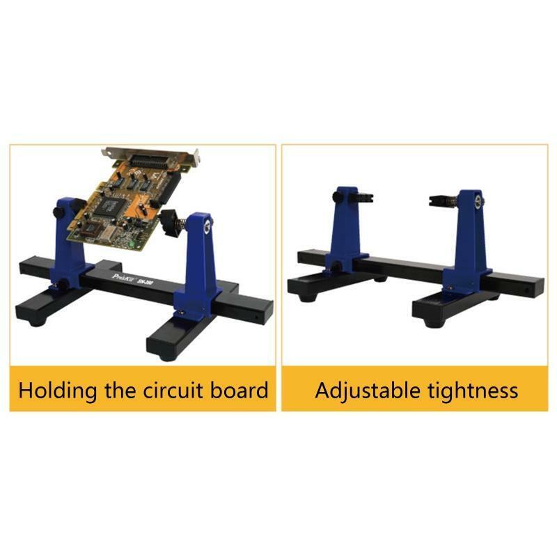 Sn-390 PCB Holder Adjustable Printed Circuit Board Holder Frame for Soldering