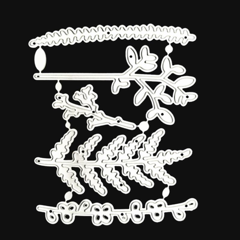 Coral Metal Cutting Dies Stencil Embossing Tool DIY Paper Cards Album Decor